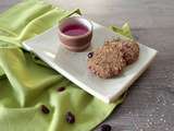 Cookies crousti-croquant-sableux aux graines, orange et cranberry – Vegan, sans gluten, cuisson douce
