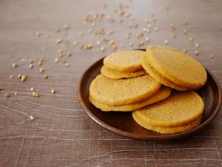 Pancakes super moelleux au potimarron et aux graines de sarrasin – Vegan, sans gluten