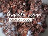 Granola choco-coco (vegan)