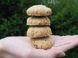 Biscuits double cacahuètes (ou sésame) aka les biscuits du confinement ! {sans œuf et sans gluten}