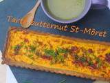 Tarte butternut St-Môret, pâte brisée parmesan sarrasin