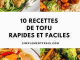 10 Recettes de Tofu Rapides et Faciles à Tester Absolument