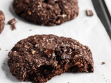 Biscuits double chocolat à l’avoine vegan