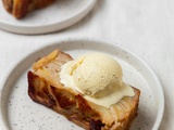 Gâteau invisible aux pommes vegan (léger et fondant)