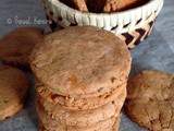 Biscuits à la châtaigne et aux figues