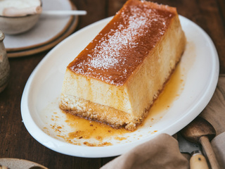 Flan coco Antillais au caramel