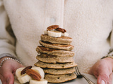 Pancakes banane et avoine {recette healthy}