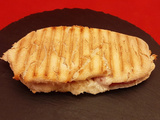 Sandwich au thon, tomate et gruyère. Une recette avec une machine à panini