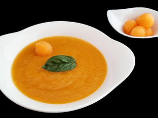 Soupe de melon Philibon gastronomique. Une recette légère pour une entrée froide