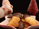 Spritz bredele aux amandes et chocolat. Une recette sans machine pour Noël