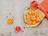 Cookies à la praline rose