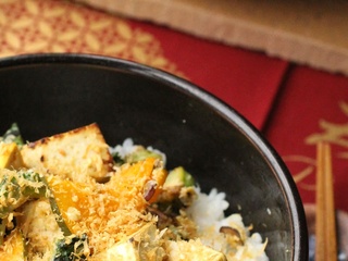 Sauté de concombre amer comme à Okinawa (Goya Chanpuru)