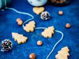 Biscuits de Noël praliné aux noisettes – vegan