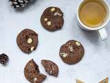 Cookies au cacao et noix de macadamia