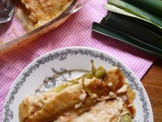 Celle qui faisait…des poireaux au jambon végétal {végétalien}