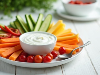 Comment faire une sauce aux yaourt pour des crudités
