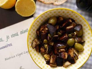 Test du dimanche : la salade d’aubergines parfumées au citron du livre Aubergines, je vous aime