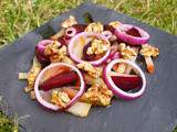 Test du dimanche : la salade de betteraves et d'oignons rouges du livre l'oignon