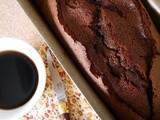 Test du dimanche le cake au chocolat d’Alain Ducasse du blog Je suis une quiche en cuisine