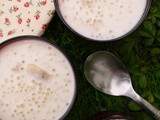Test du dimanche : les perles du japon au lait de coco et banane du blog Loetitia cuisine vg