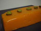 Terrine de carottes à l’orange à base d’agar agar